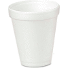Dart® Foam Cups, Hot/Cold, 4 oz., White, 1000/Carton
