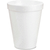 Dart® Foam Cups, Hot/Cold, 8 oz., White, 1000/Carton