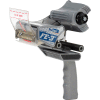 Shurtape® FE-3" Folded-Edge Hand Dispenser, Gray/Blue