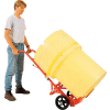 Modern Equipment MECO 29VR-2 Poly Overpack Drum Truck Rubber Casters 1000 Lb.