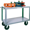 Modern Equipment MECO HSC28-26 Husky 2 Shelf Service Cart 28x72 Phenolic 4000 Lb.