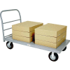 Steel Platform Truck 24x36 8" Rubber 2000 Lb. - PT2436-8