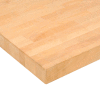 Global Industrial™ Workbench Top, Birch Butcher Block Square Edge, 72"W x 36"D x 1-3/4" Thick