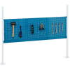 Global Industrial 18" & 36" Pegboard Panel Kit, 60"W, Blue