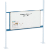 Global Industrial 36" Whiteboard Panel Kit, 48"W, Blue