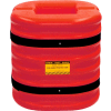 Eagle Column Protector, 8" Column Opening, 24" High, Red, 1724-8-RED