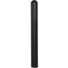 Eagle Ribbed Bollard Post Sleeve 4" Black, 1732-BLK