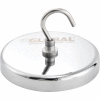 Global Industrial Magnetic Ceramic Hook, 20 Lbs. Pull, 6/Pack