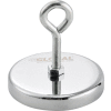Global Industrial Hang-It Ceramic Magnet With Attached Eyebolt, 35 Lbs. Pull, 6/Pack