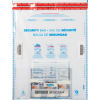 Global Industrial™ FraudStopper™ Tamper Evident Clear Deposit Bag, 15W x 20H, 100/Pack
																			