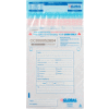 Global Industrial MasterCoin Clear Coin Bag W/ Reinforced Handle, 12"W x 19"H, 100/Pack