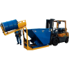 Battery Powered Forklift Trash Can Dumper T-HOP 400 Lb. Capacity