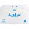 Hospeco Discreet Seat® 1/2 Fold Toilet Seat Covers - 250 Covers/Pack, 20 Packs/Case - DS-5000