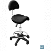 AYC Group Kelly Esthetician Stool, Black