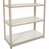 Global Industrial™ Heavy Duty Tan Shelving 48"W x 18"D Additional Level, Laminate Deck