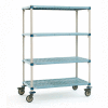 Metromax 4 Mobile Unit, 400 lb. Capacity, 36"L x 24"W x 54"H, Gray