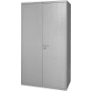 Global Industrial Heavy Duty Steel Storage Cabinet, 16 GA. Steel All-Welded Gray, 48Wx24Dx84H