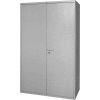 Global Industrial All-Welded Heavy Duty Storage Cabinet, 14 Gauge, 60"Wx24"Dx78"H, Gray