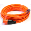 Century D14410100OR ProLock Extension Cord, 10/3 SJTW, 100', Lighted Ends, Orange