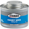 Handy Wick Chafing Fuel Can, Twist Cap Wick, 6 Hour Burn , 8 oz., 24/Carton
