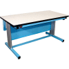Pro-Line 60 x 30 ELE6030PL-L14 Ergoline Electric Height Adjustable Workbench Plastic Laminate Top