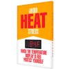 Accuform SCK701 Heat Stress Temperature Sign, AVOID HEAT STRESS, 28"H x 20"W, Aluminum