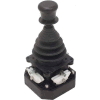 HERCULES Joystick; 3 step U/D, 3 step L/R, 360 mvement, spring-return, mech.interlock +no/nc contact