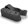 Wiremold WSPC320CBK Desktop Power & Charging Center w/ Mounting Kit, 3-TR Outlets, 1-USB-A, 1- USB-C