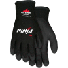 MCR Safety N9690S Ninja® Ice Gloves, Arcylic Terry Inner, Black, Small, 1 Pair