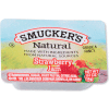 Smucker's® Natural Jam, 0.5 oz Container, Strawberry, 200/Carton