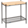 Nexel® Chrome Display Unit - 36"W x 18"D x 34"H - 2 Tier