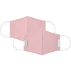 Reusable Youth Cloth Face Mask, Washable, 3-Layer Contour, Blush, 10/Bag