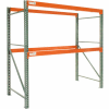 Global Industrial Tear Drop Pallet Rack Starter 144"W X 48"D X 144"H