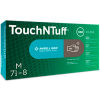 Ansell TouchNTuff 93-250 Nitrile Powder Free Disposable Glove, 5 Mil, Dark Grey, S, 100/Box
