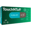 Ansell TouchNTuff 93-250 Nitrile Powder Free Disposable Glove, 5 Mil, Dark Grey, M, 100/Box