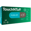 Ansell TouchNTuff 93-250 Nitrile Powder Free Disposable Glove, 5 Mil, Dark Grey, L, 100/Box