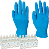 Nitrile Gloves & Sanitizer Bundle, 4 MIL, Blue, X-Large, Case of 10 Boxes & Case Hand Sanitizer
