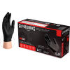 Ammex&#174; GPNB GlovePlus Industrial Grade Nitrile Gloves, Powder-Free, Black, Small, 100/Box