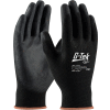 PIP® 33-B125/L G-Tek® GP™ General Duty Nylon Glove, Polyurethane Coated, Black, L