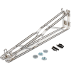 Adjustable Double Shelf Support 24" Deep