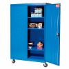 Sandusky Mobile Storage Cabinet TA3R462466- 46x24x66, Blue