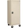 Sandusky Mobile Storage Cabinet TA3R242460- 24x24x66, Putty