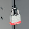 Padlockable Hasp (Lock Sold Separately) on All Welded Wall Mount Cabinet