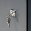 Key Lock with 2 Keys on All Welded Utility Storage Cabinet