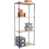 Nexelite® Vented Plastic Shelving 36"W x 21"D x 86"H Nexelon Finish