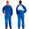 3M™ Disposable Coverall, Knit Cuffs & Knit Ankles, Blue, 2X-Large, 4530CS-BLK-XXL, 25/Case