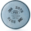 3M™ Particulate Filter 2078, P95, with Nuisance Level Organic Vapor/Acid Gas, 2/Pack