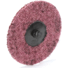 3M™ Scotch-Brite™ Roloc™ Disc SC-DR 3" Diameter TR Aluminum Oxide MED Grit - Pkg Qty 25