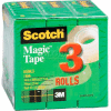 Scotch® Magic Tape Refill, 3/4" x 1000", 3/Pack
