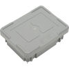 Plastic Dividable Grid Container, 10-7/8 L x 8-1/4 W x 3-1/2 H, Gray - Pkg
																			